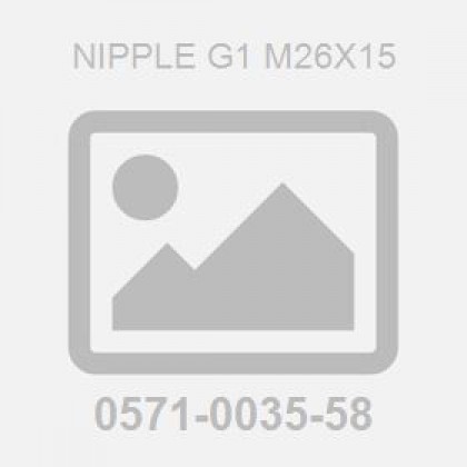 Nipple G1 M26X15